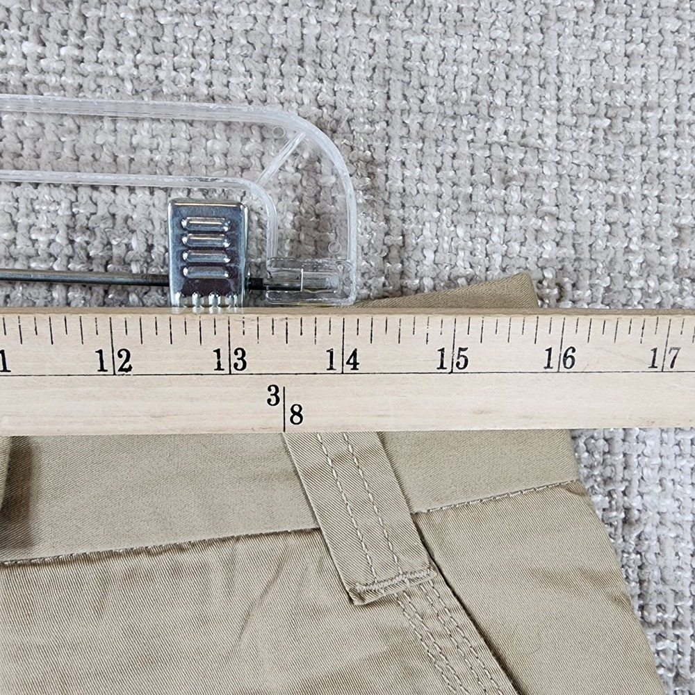 J.Crew Buttery Twill City Fit Chino Shorts Womens 6 Khaki Lightweight NWT - Picture 4 of 14